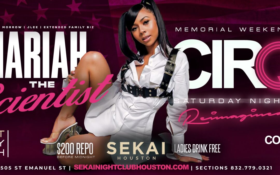 Mariah The Scientist SEKAI MEMORIAL WEEKEND MAY 24