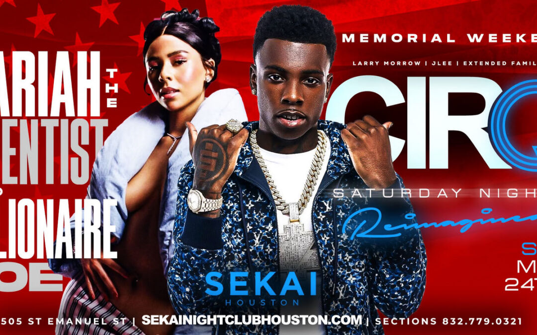 Mariah The Scientist and ZILLIONAIRE – SEKAI MEMORIAL WEEKEND MAY 24