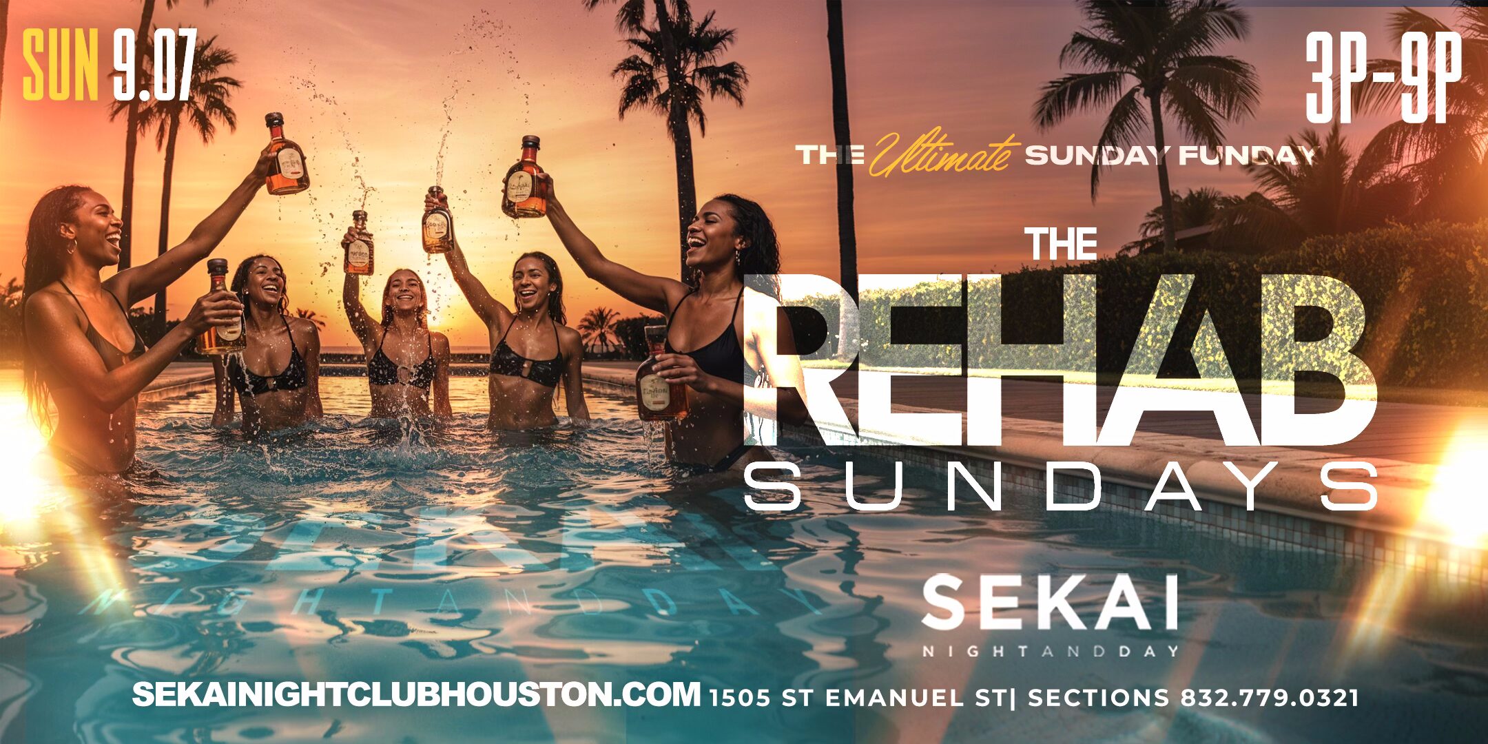 SEKAI SUN SEP 14th REHAB Sundays