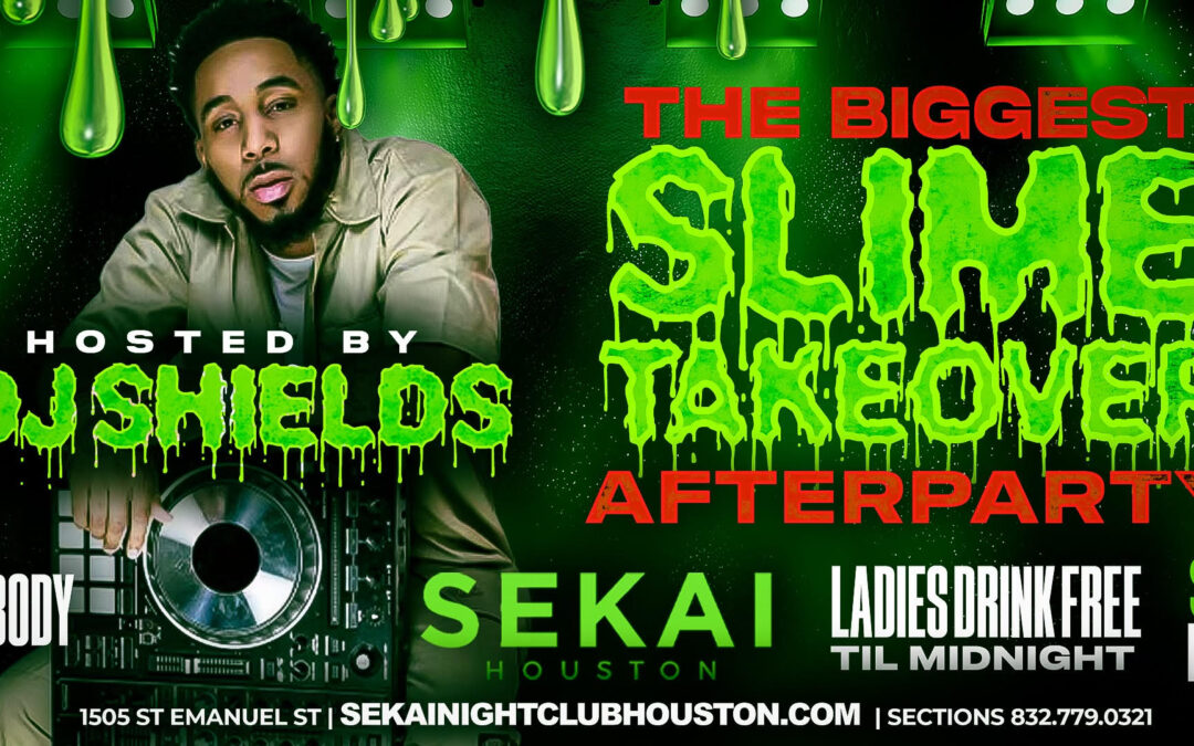 SEKAI TUESDAY OCT 28 THE BIGGEST SLIME TAKEOVER AFTER PARTY @Sekai