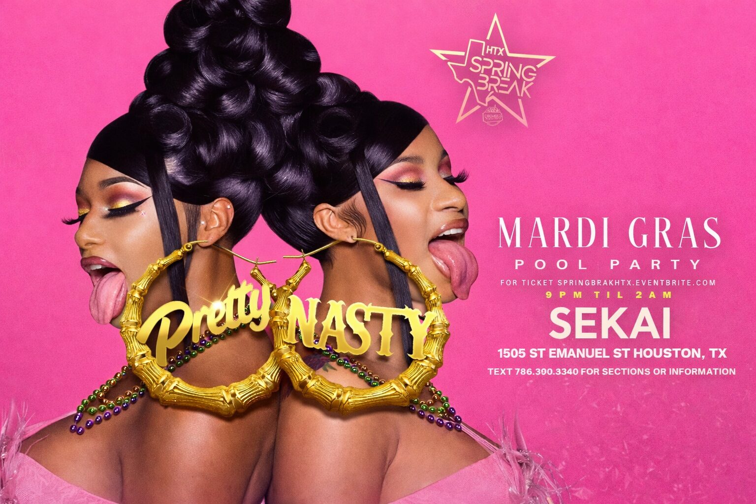 SEKAI THURSDAY MAR 12: MARDI GRASS POOL PARTY