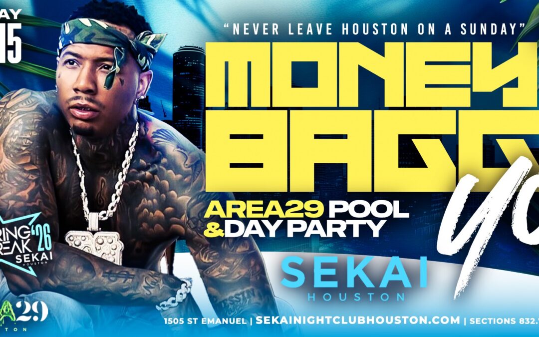 SEKAI SUNDAY MAR 15: Moneybagg Yo Pool Party at Sekai
