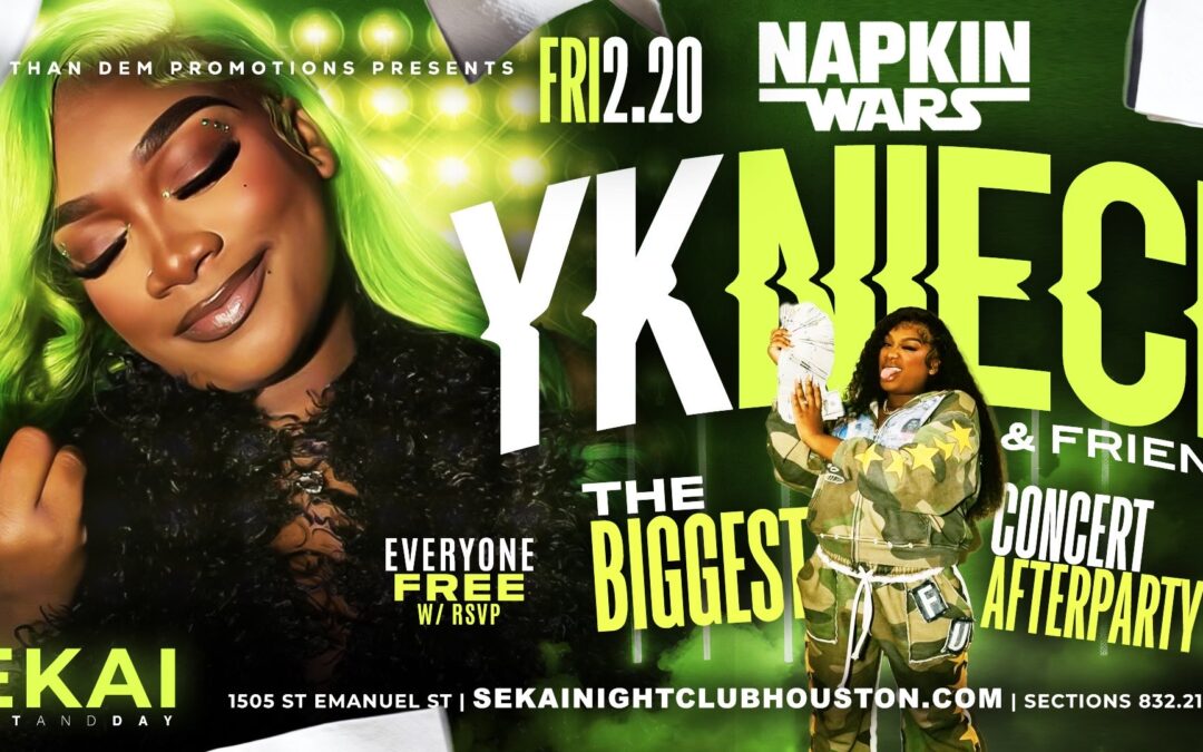 SEKAI NAPKIN WARS FRIDAY FEB 20: YKNIECE & Friends