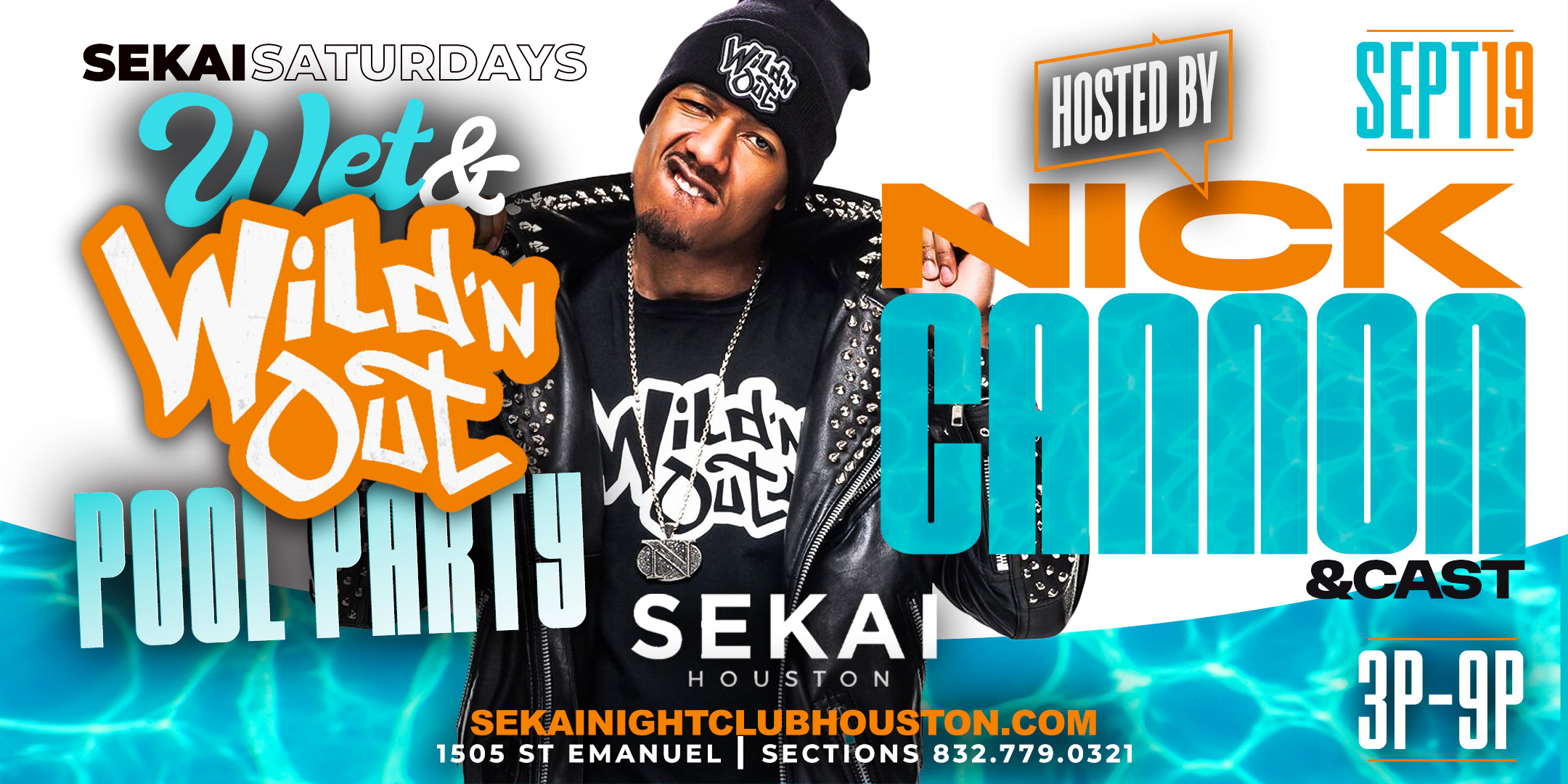 Wild’N Out Pool Party with Nick Cannon | Sept 19